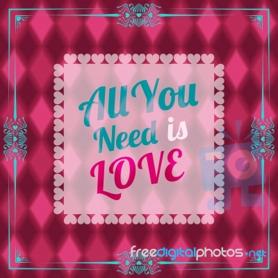 Valentine's Background Stock Image