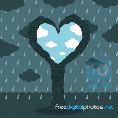 Valentine's Background Stock Image