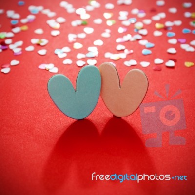 Valentines Day Ackground Stock Photo