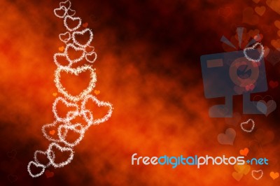 Valentines Day Background Stock Photo