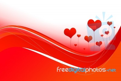 Valentines Day Background   Stock Photo