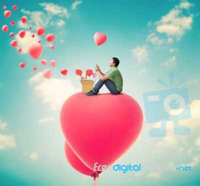 Valentines Day  Background Stock Photo