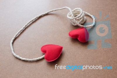 Valentines Day Background Stock Photo