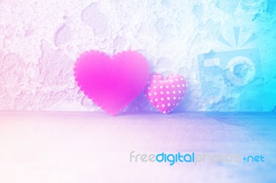 Valentines Day Background Stock Photo