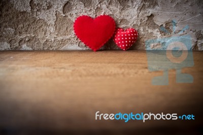 Valentines Day Background Stock Photo