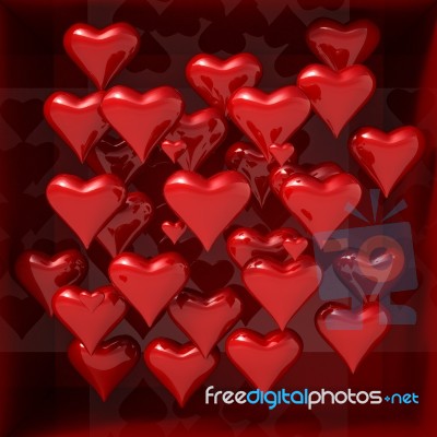 Valentines Day Background Stock Image