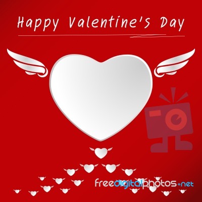 Valentines Day Background Stock Image