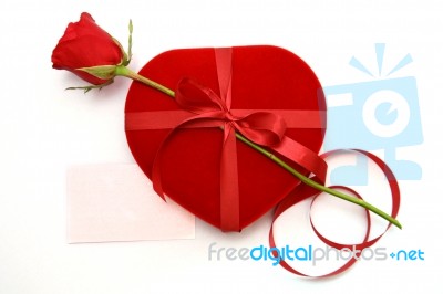 Valentines Day Gift Stock Photo