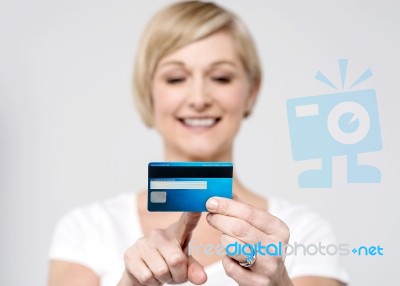 Validity Of This Card Is Ok Stock Photo