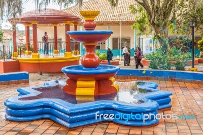 Valle De Angeles Old Spanish Mining Town Near Tegucigalpa, Hondu… Stock Photo