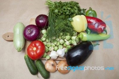 Various Vegetables Stock Photo