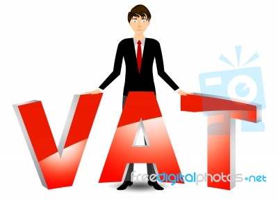 Vat Payable Stock Image