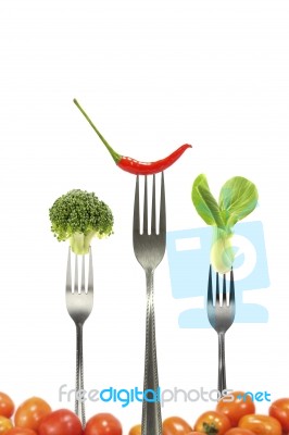 Vegetable For Diet Stock Photo