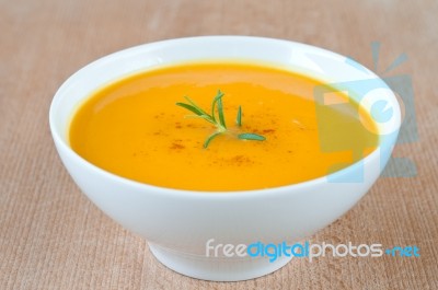 Vegetable Soup Stock Photo