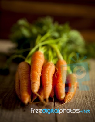 Vegetables Carrots Stock Photo