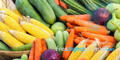 Vegetables Group Stock Photo