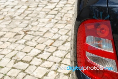 Vehicle Back Light Stock Photo