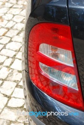 Vehicle Back Light Stock Photo