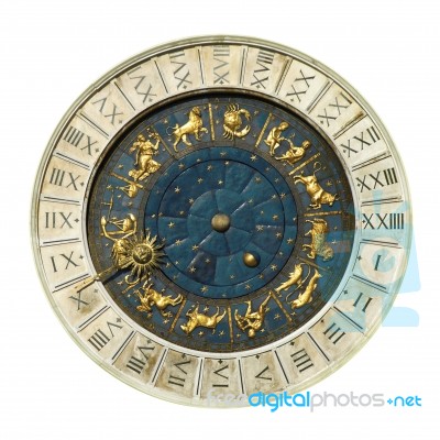 Venice Clock Tower Stock Photo