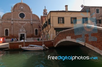 Venice Irtaly Pittoresque View Stock Photo