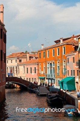 Venice Irtaly Pittoresque View Stock Photo