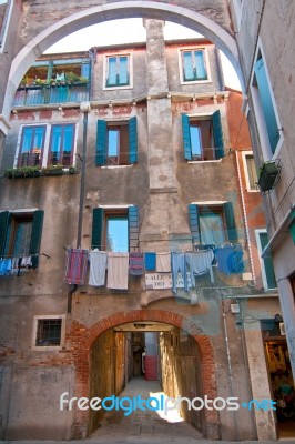 Venice Irtaly Pittoresque View Stock Photo