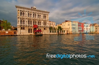 Venice Italy Casino View Stock Photo