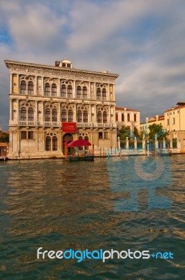 Venice Italy Casino View Stock Photo