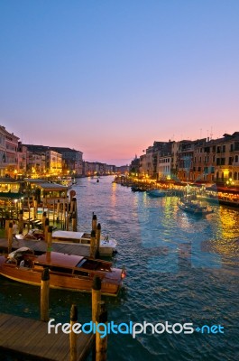 Venice Italy Pittoresque View Stock Photo