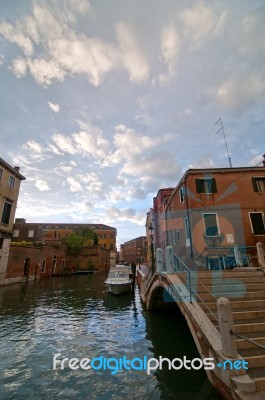 Venice Italy Pittoresque View Stock Photo