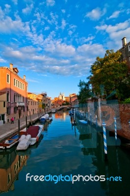 Venice Italy Pittoresque View Stock Photo