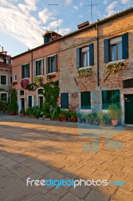 Venice Italy Pittoresque View Stock Photo