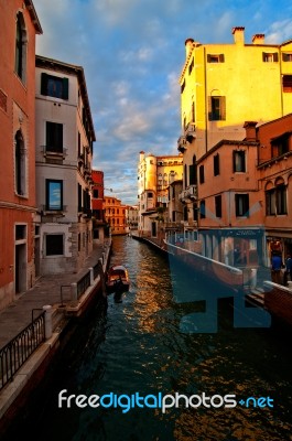 Venice Italy Pittoresque View Stock Photo