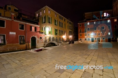 Venice Italy Pittoresque View Stock Photo