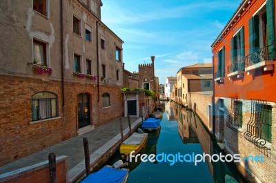 Venice Italy Pittoresque View Stock Photo