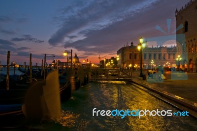 Venice Italy Pittoresque View Stock Photo