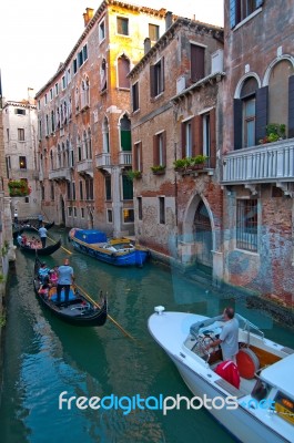 Venice Italy Pittoresque View Stock Photo