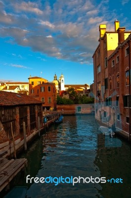 Venice Italy Pittoresque View Stock Photo