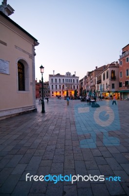 Venice Italy Pittoresque View Stock Photo