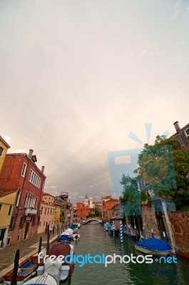 Venice Italy Pittoresque View Stock Photo