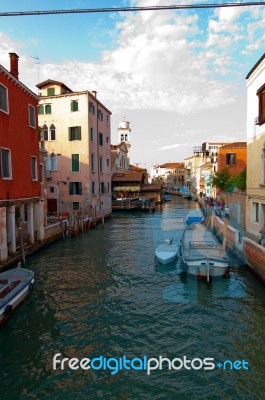 Venice Italy Pittoresque View Stock Photo