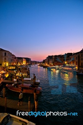 Venice Italy Pittoresque View Stock Photo