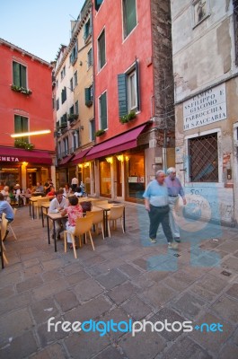 Venice Italy Pittoresque View Stock Photo