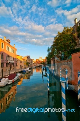 Venice Italy Pittoresque View Stock Photo