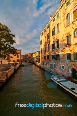 Venice Italy Pittoresque View Stock Photo