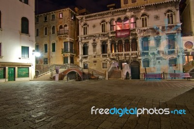 Venice Italy Pittoresque View Stock Photo