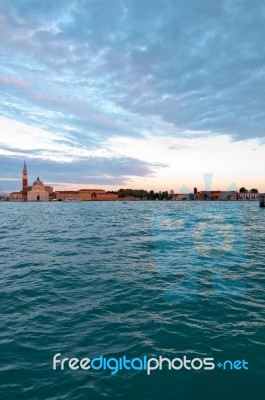 Venice Italy Saint George Island Stock Photo