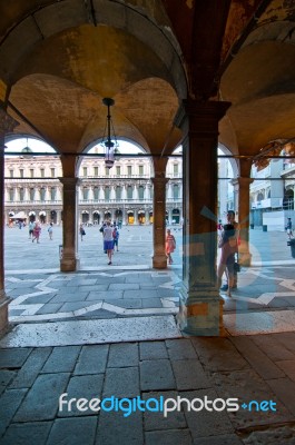 Venice Italy Saint Marco Square View Stock Photo