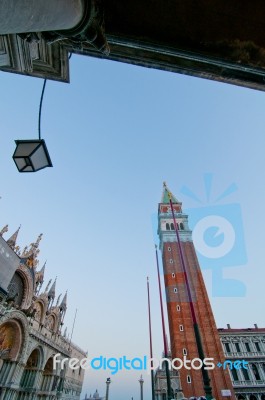 Venice Italy Saint Marco Square View Stock Photo