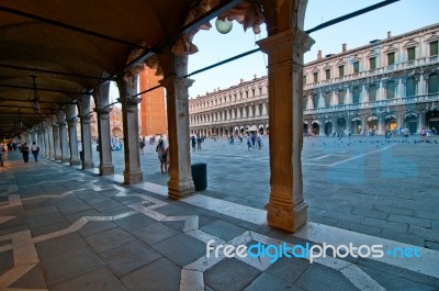 Venice Italy Saint Marco Square View Stock Photo